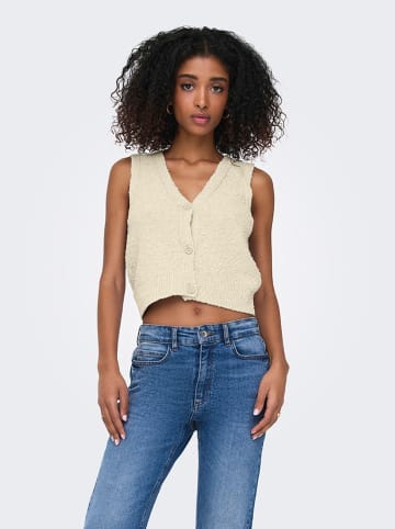 ONLY Kamizelka w kolorze beżowym