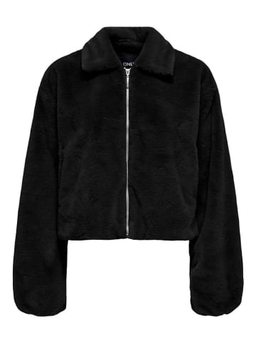 ONLY Kunstpelzjacke "ONLDANA" in Schwarz