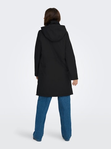 ONLY Parka "ONLKARA" w kolorze czarnym
