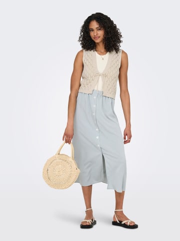 ONLY Strickweste in Sand