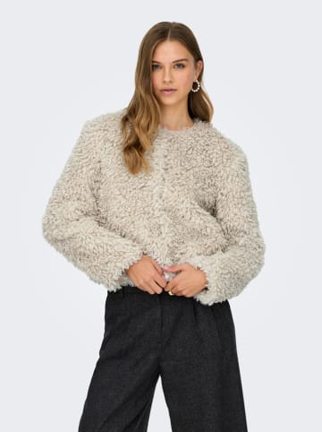 JDY Kunstpelzjacke "NEO" in Beige