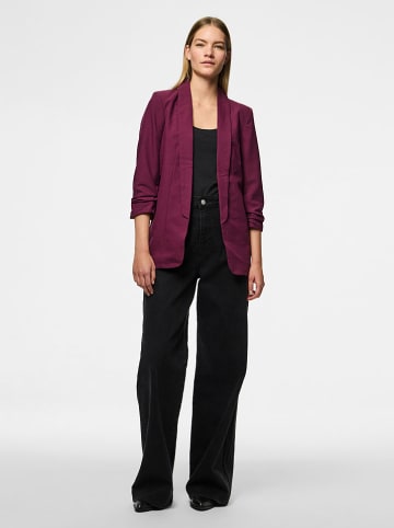 Pieces Blazer "Bosella" in Dunkelviolett