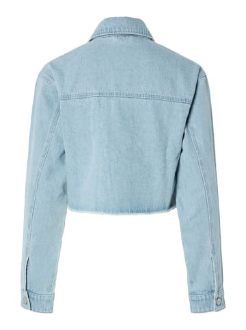Pieces Jeansjacke in Blau