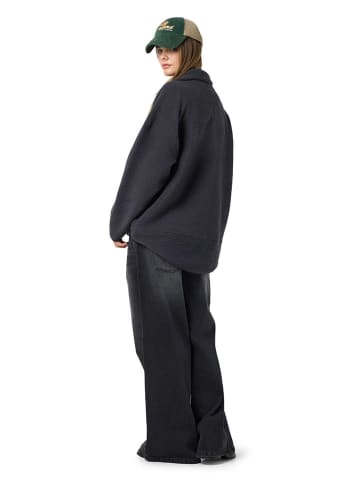 Noisy may Fleecejacke "NMCOZY" in Anthrazit