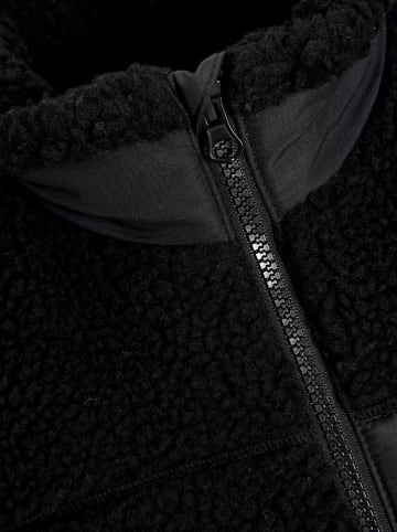 JACK & JONES Junior Kamizelka pluszowa "Bro" w kolorze czarnym