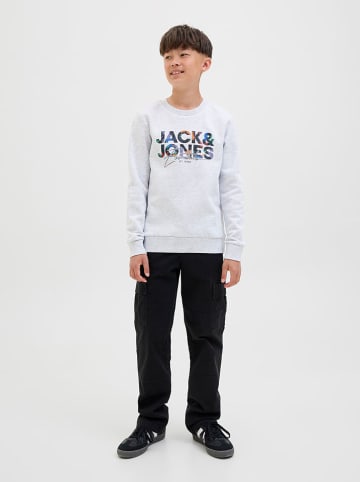 JACK & JONES Junior Bluza "Geplas" w kolorze szarym