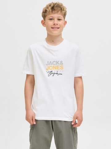 JACK & JONES Junior Koszulka w kolorze białym