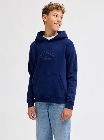 JACK & JONES Junior Hoodie "Bleecker" donkerblauw