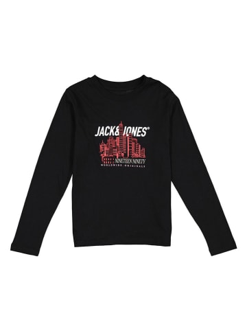 JACK & JONES Junior Longsleeve "York" zwart