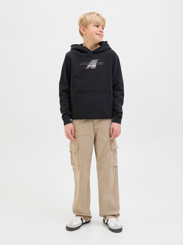 JACK & JONES Junior Hoodie "Tier" zwart