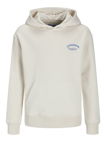 JACK & JONES Junior Hoodie "Brandes" in Creme