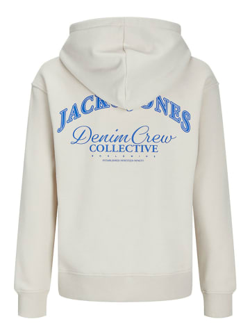 JACK & JONES Junior Hoodie "Brandes" in Creme