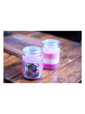 Candle Brothers Duftkerze "Fresh Flower" in Rosa - 510 g