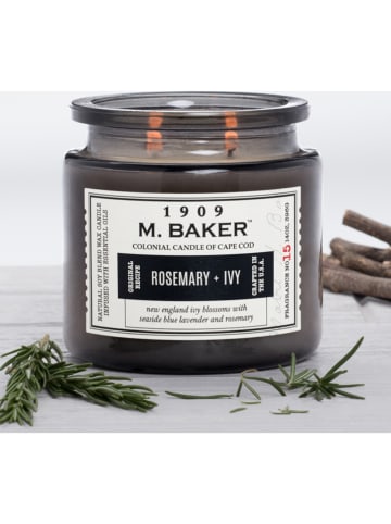 Colonial Candle Duftkerze "Rosemary & Ivy" in Grau - 396 g