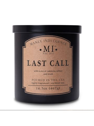 Colonial Candle Duftkerze "Last Call" in Schwarz - 467g