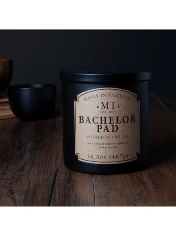 Colonial Candle Duftkerze "Bachelor Pad" in Schwarz - 467g