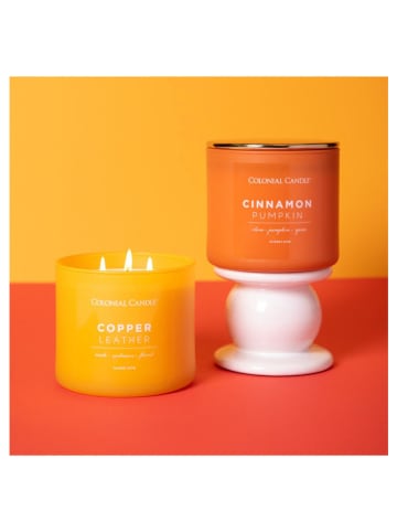 Colonial Candle Świeca zapachowa "Copper Leather" - 411 g