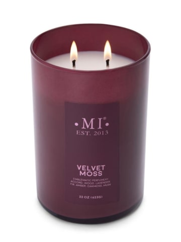 Colonial Candle Duftkerze "Velvet Moss" in Bordeaux, 623 g