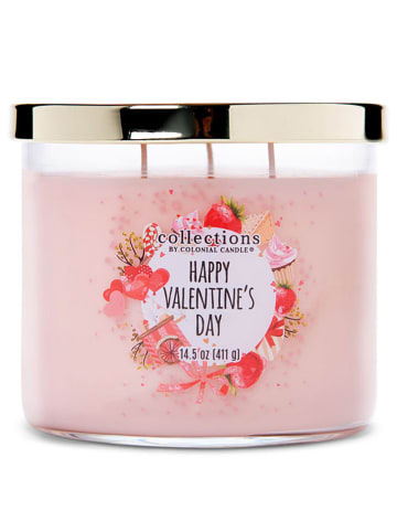 Colonial Candle Duftkerze "Vday Happy Valentines Day" - 411 g