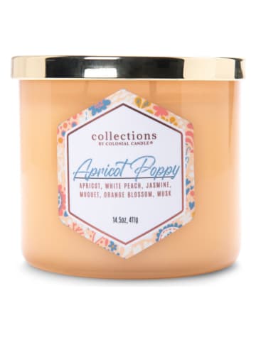 Colonial Candle Duftkerze "Mothers Day Apricot Poppy" in Creme - 411 g