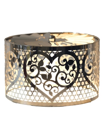 Woodbridge Karuzela "Heart" w kolorze srebrnym - Ø 13 cm