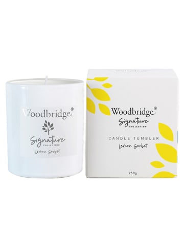 Woodbridge Duftkerze "Lemon Sorbet" in Weiß - 250 g