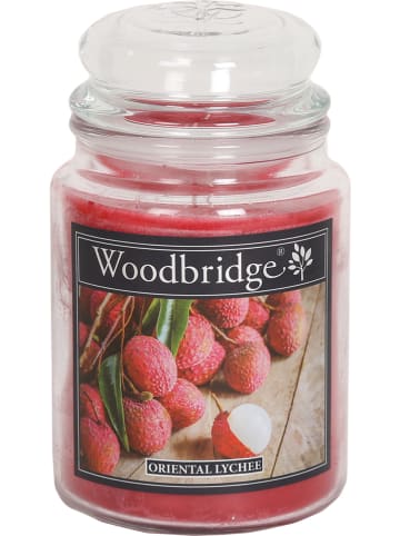 Woodbridge Duftkerze "Oriental Lychee" in Rot - 565 g