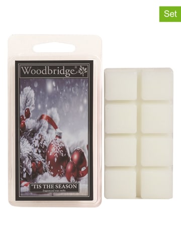 Woodbridge Wosk zapachowy (2 szt.) "Tis The Season" w kolorze białym - 2 x 68 g