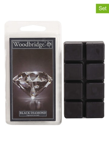 Woodbridge Wosk zapachowy (2 szt.) "Black Diamond" w kolorze czarnym - 2 x 68 g