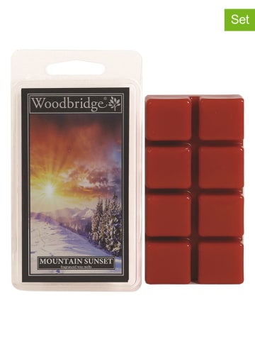 Woodbridge Wosk zapachowy (2 szt.) "Mountain Sunset" w kolorze czerwonym - 2 x 68 g
