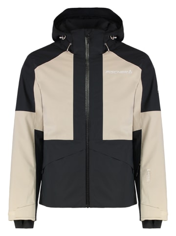 Fischer Ski-/ Snowboardjacke "Explorer" in Beige/ Schwarz