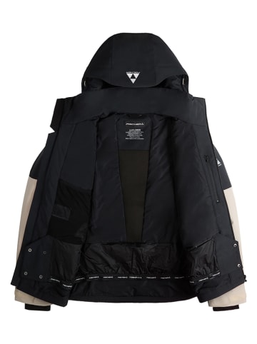 Fischer Ski-/ Snowboardjacke "Explorer" in Beige/ Schwarz