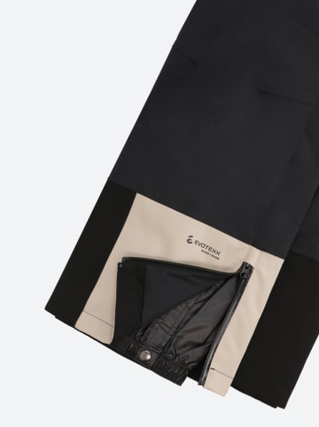 Fischer Spodnie narciarskie "Ranger" w kolorze beżowo-czarnym