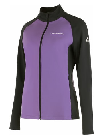 Fischer Funktionsjacke "El Flex" in Lila/ Schwarz