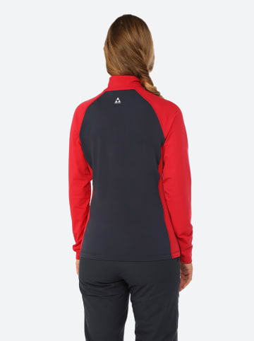 Fischer Funktionsjacke "El Flex" in Rot/ Dunkelblau
