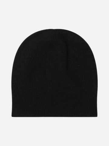 Perfect Cashmere Kaschmir-Mütze "Faith" in Schwarz
