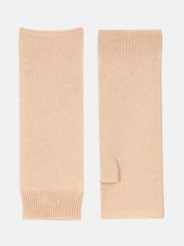 Perfect Cashmere Kasjmieren armstulpen "Jesse" beige