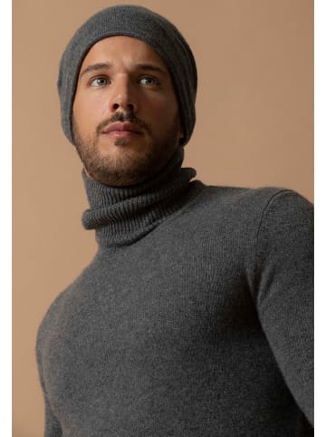 Perfect Cashmere Kaszmirowa czapka "June" w kolorze szarym