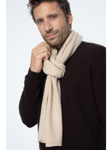 Perfect Cashmere Kasjmieren sjaal "Kelly" beige - (L)200 x (B)30 cm