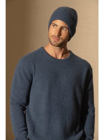 Perfect Cashmere Kaschmir-Mütze "Popi" in Blau