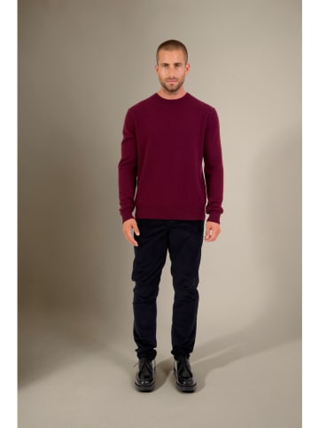 Perfect Cashmere Kaszmirowy sweter "Blake" w kolorze jagodowym