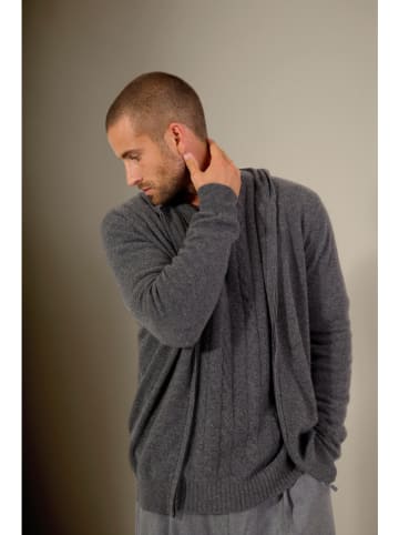 Perfect Cashmere Kaschmir-Cardigan "Eldo" in Anthrazit