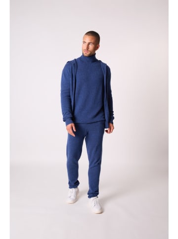 Perfect Cashmere Kaszmirowa bluza "Eldo" w kolorze granatowym