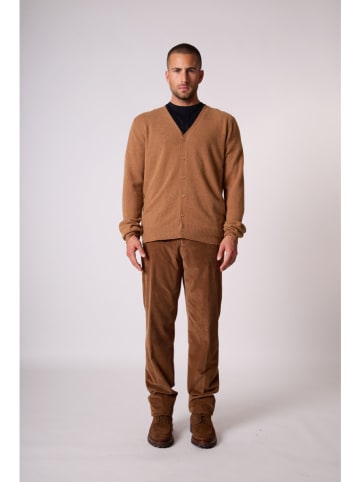 Perfect Cashmere Kaschmir-Cardigan "Errol" in Camel