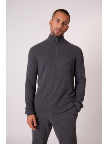 Perfect Cashmere Kaszmirowy sweter "Greg" w kolorze antracytowym