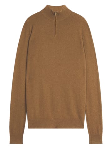 Perfect Cashmere Kaszmirowy sweter "Greg" w kolorze jasnobrązowym