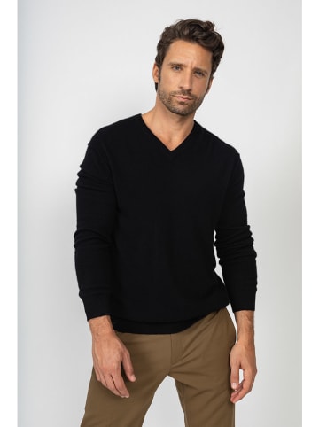 Perfect Cashmere Kasjmieren trui "Lorenzo" zwart