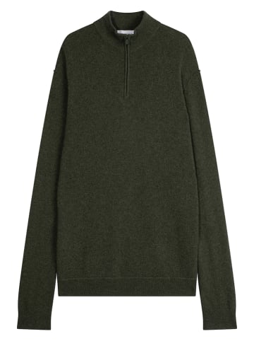 Perfect Cashmere Kasjmieren trui "Lucas" kaki