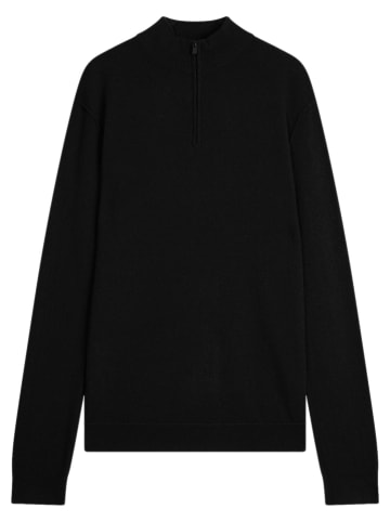 Perfect Cashmere Kaschmir-Pullover "Lucas" in Schwarz