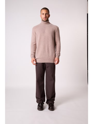 Perfect Cashmere Kaschmir-Rollkragenpullover "Marius" in Beige